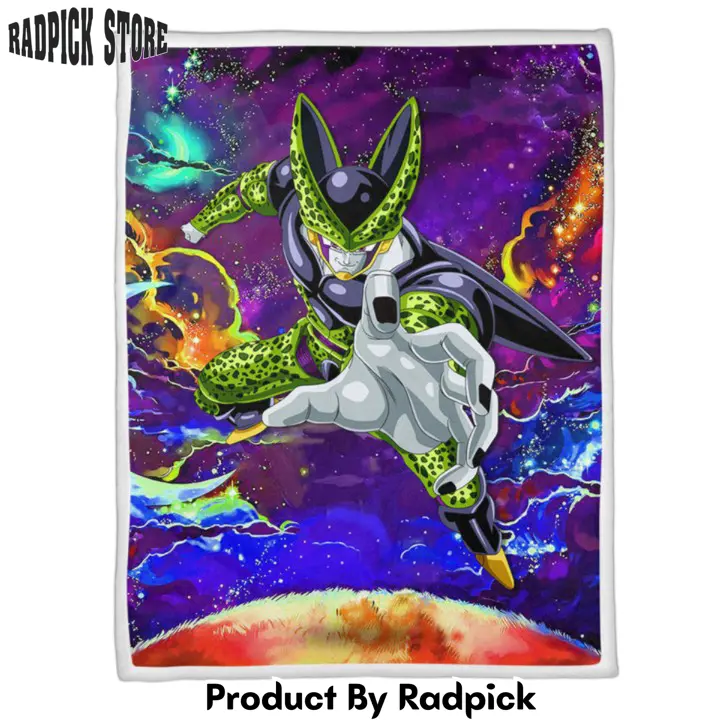 Dragon ball cell blanket custom anime galaxy style  rp0151728
